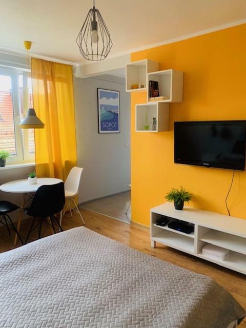 Ferienwohnung Okrzei11Zoppot Exterior foto